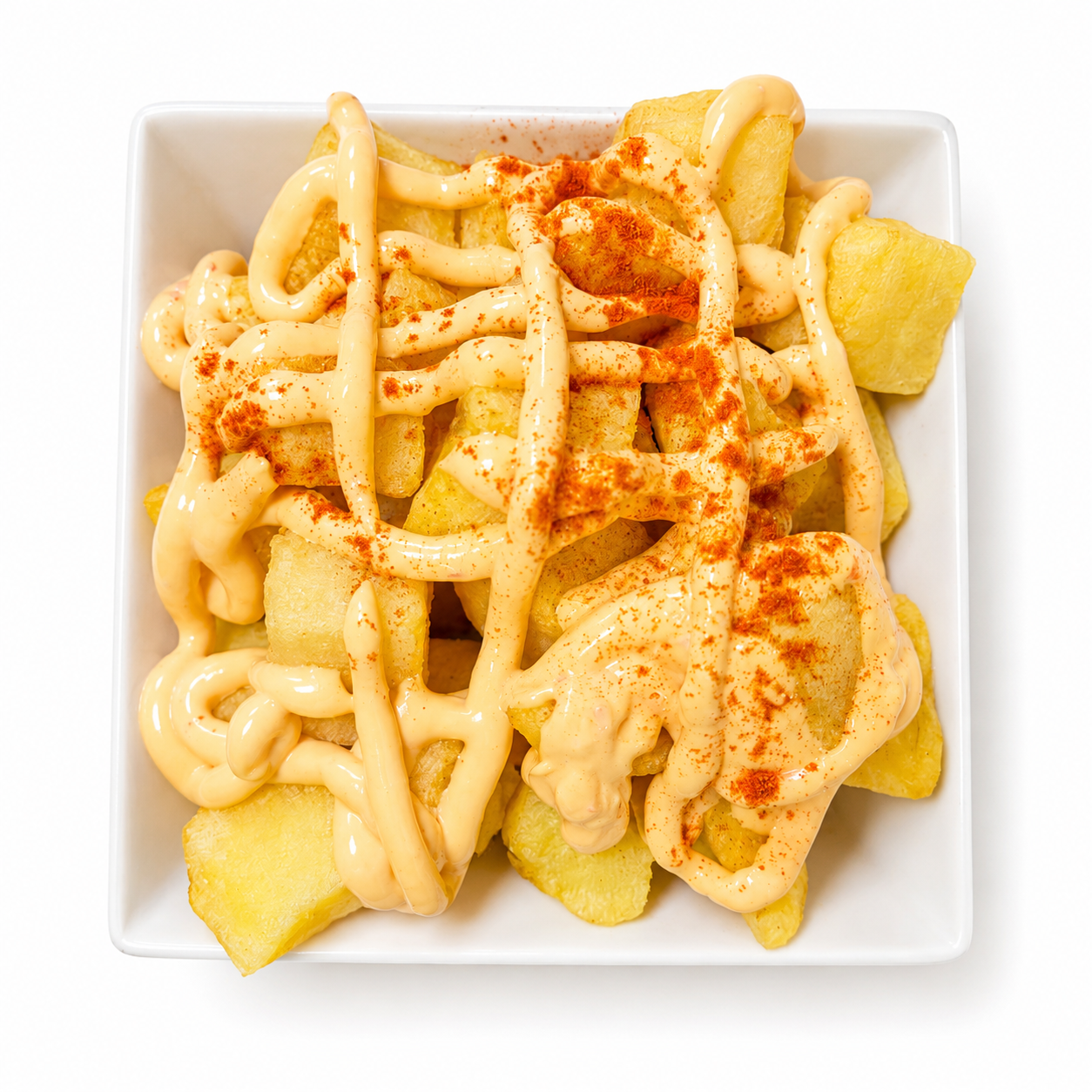 Ración de patatas fritas
